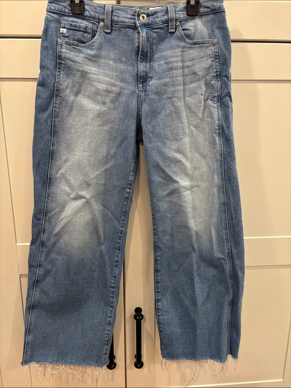 AG Light Blue Washed Denim Jeans